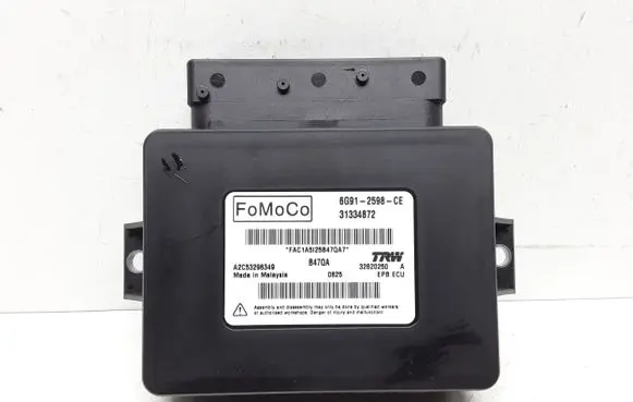 Volvo S60 Hand brake control module 6G912598CE 31334872