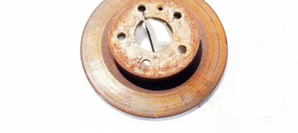 Opel Astra H Rear brake disc neventiliuojamas