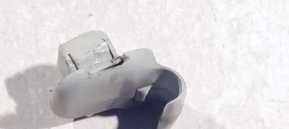 Sun visor clip/hook/bracket