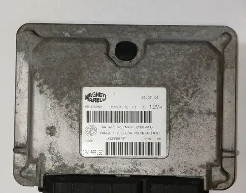 Fiat Panda II Engine control unit/module 55196262 IAW4AFS2