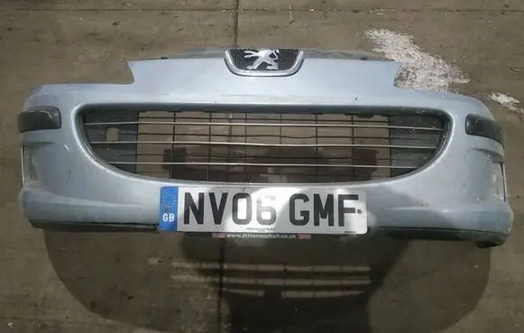 Peugeot 407 Front bumper PILKAS