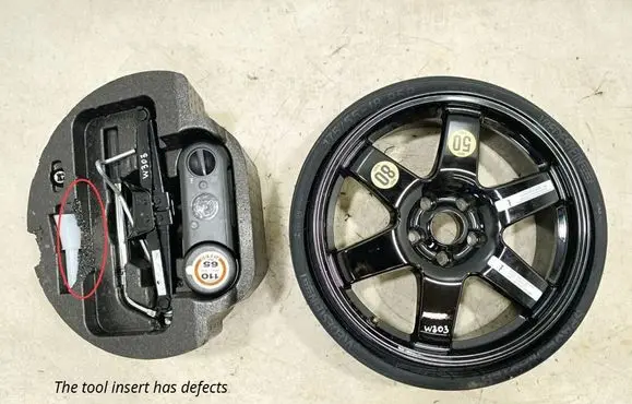 Maserati Quattroporte R18 spare wheel 670010518