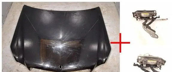 Mercedes-Benz E W212 Engine bonnet/hood 2048870210 2128800157