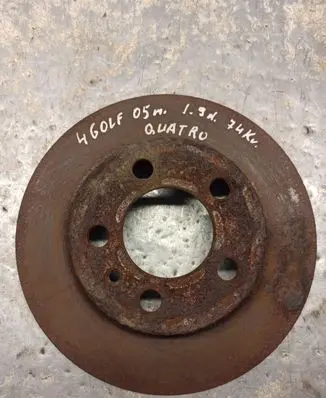 Volkswagen Golf IV Rear brake disc