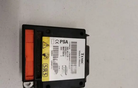 Citroen C3 Airbag control unit/module 9647794180