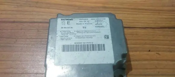 Peugeot 307 Airbag control unit/module 9645840780 5wk42908