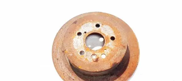 Toyota Highlander XU40 Rear brake disc neventiliuojamas