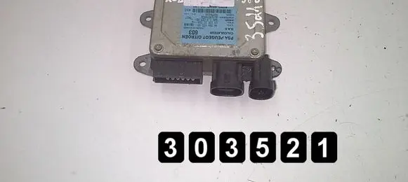 Peugeot 1007 Engine control unit/module 9655460380