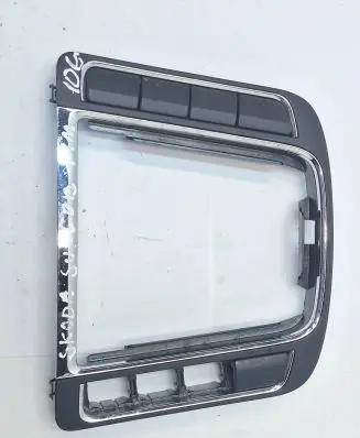 Skoda Superb B6 (3T) Center console decorative trim 1T0863212