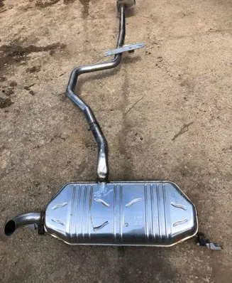 Mercedes-Benz GLA H247 Muffler/silencer A2474914600