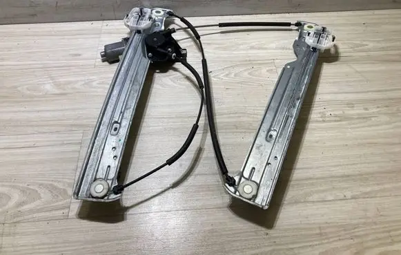 Front door window regulator with motor