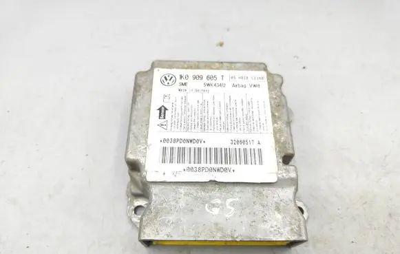 Volkswagen Golf V Airbag control unit/module 1K0909605T 5WK43412 05H020