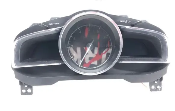 Mazda 3 II Speedometer (instrument cluster) D23C55430