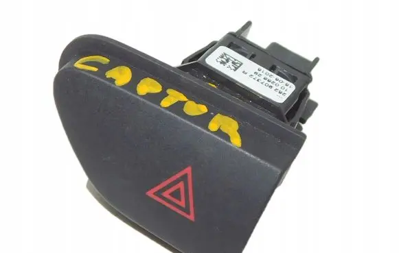 Renault Captur Hazard light switch 252907372R