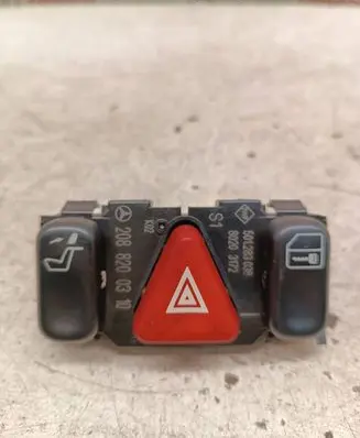 Mercedes-Benz C W203 Hazard light switch 2088200310