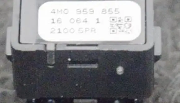 Audi A5 Electric window control switch 4M0959855