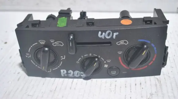 Peugeot 207 Climate control unit 69910001