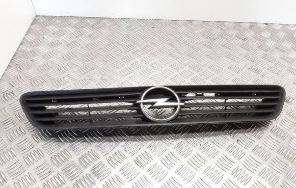 Opel Astra G Front bumper upper radiator grill 90588120