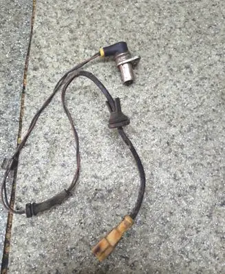 BMW 5 E34 ABS brake wheel speed sensor 0265001