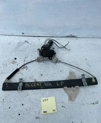 Hyundai Accent Front door window regulator with motor 
