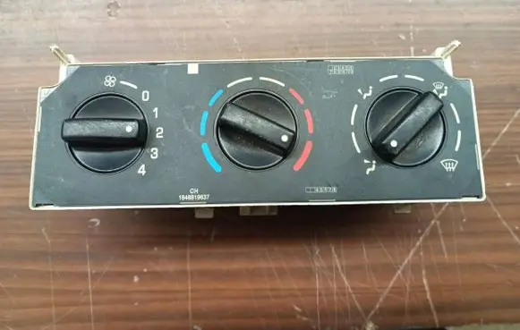 Citroen Berlingo Climate control unit 1848819658