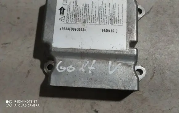 Volkswagen Golf V Airbag control unit/module 1K0909605A