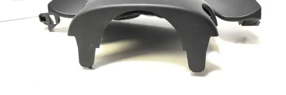 Steering wheel column trim