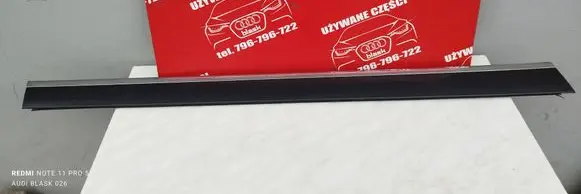 Audi A6 S6 C6 4F Front door trim (molding) 4F0853959J