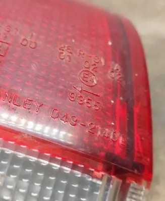 Suzuki Baleno EG Rear/tail lights 0432140l