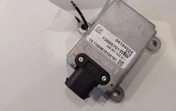 Opel Vectra C ESP acceleration yaw rate sensor 09184504274 13665701 448801002011