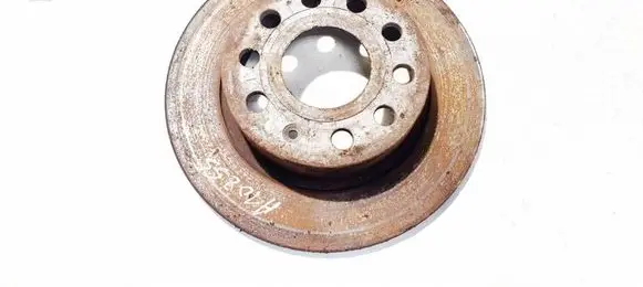 Skoda Yeti (5L) Rear brake disc neventiliuojamas