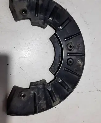 Volkswagen Touareg II Front brake disc dust cover plate 7L0615311B