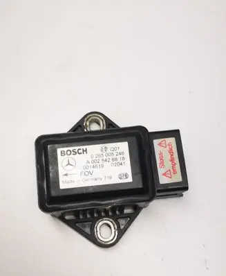 ESP acceleration yaw rate sensor
