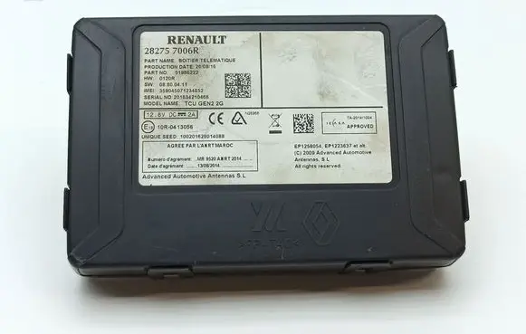 Renault Master III GPS navigation control unit/module 282757006R