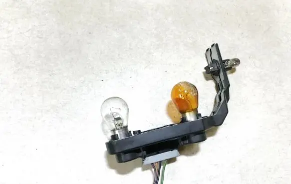 Ford Galaxy Tail light bulb cover holder