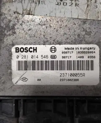 Renault Scenic III - Grand scenic III Engine control unit/module 237100238R 237100055R 0281014546