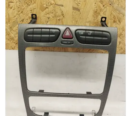 Mercedes-Benz C W203 Climate control/heater control trim 2036809039 A2036809039 20368090399C61