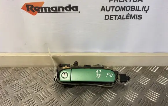 Audi A3 S3 8L Front door exterior handle 1J0973703