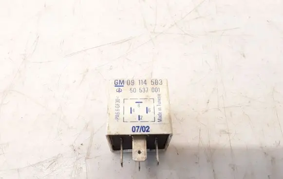 Opel Zafira A Other relay 09114583