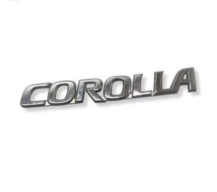 Toyota Corolla E120 E130 Manufacturers badge/model letters 