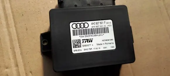 Audi A7 S7 4G Hand brake control module 4H0907801F