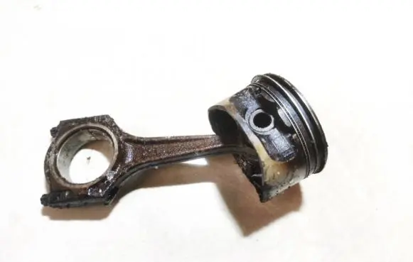 Opel Vectra B Piston with connecting rod