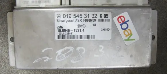 Mercedes-Benz CLK A208 C208 ABS control unit/module 0195453132