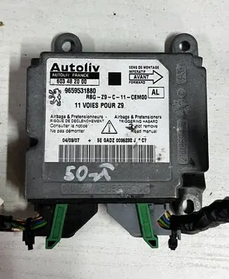 Peugeot 607 Airbag control unit/module 9659531880 603482000
