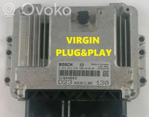 Fiat Ducato Engine control unit/module ECU 51844043 42U61L08 0281014210