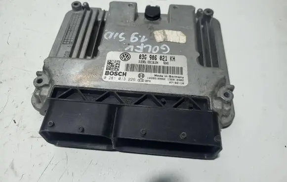 Volkswagen Golf V Engine control unit/module 03G906021KH 1039S16960 0281013226