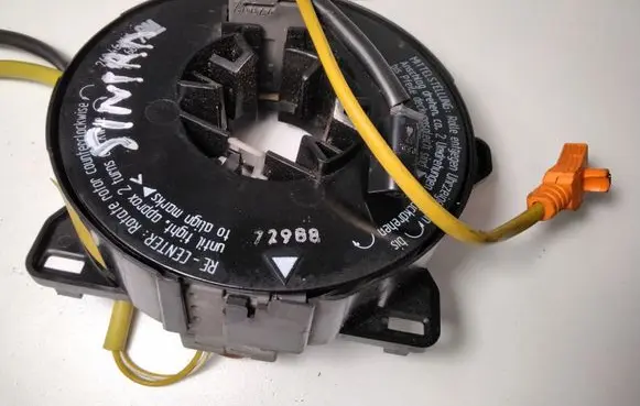 Opel Sintra Airbag slip ring squib (SRS ring) 72988