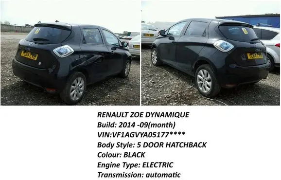 Renault Zoe Other interior light