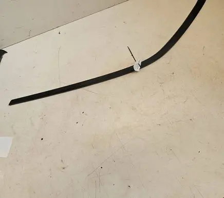 Audi Q7 4L Rear side glass trim 