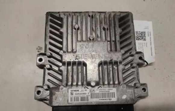 Peugeot 607 Engine control unit/module 5WS40060IT SW9658763980 HW9648237680